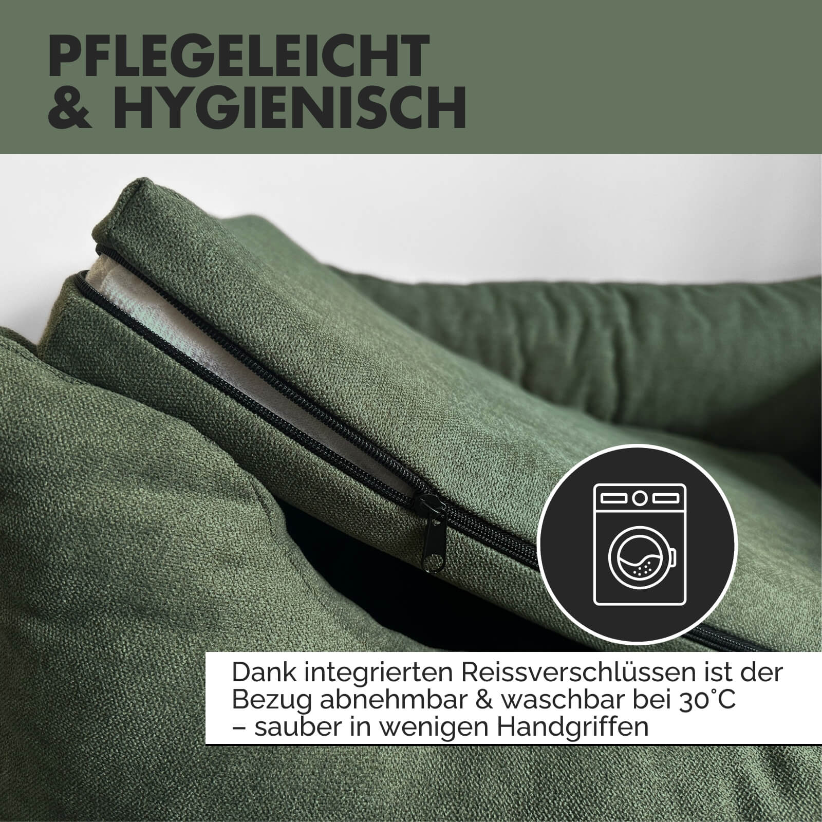 Hundebett EMMA Olive - paw-wow